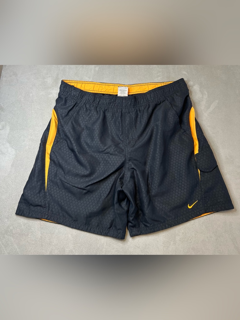 Men’s Nike Shorts Size Medium color Black and Yellow